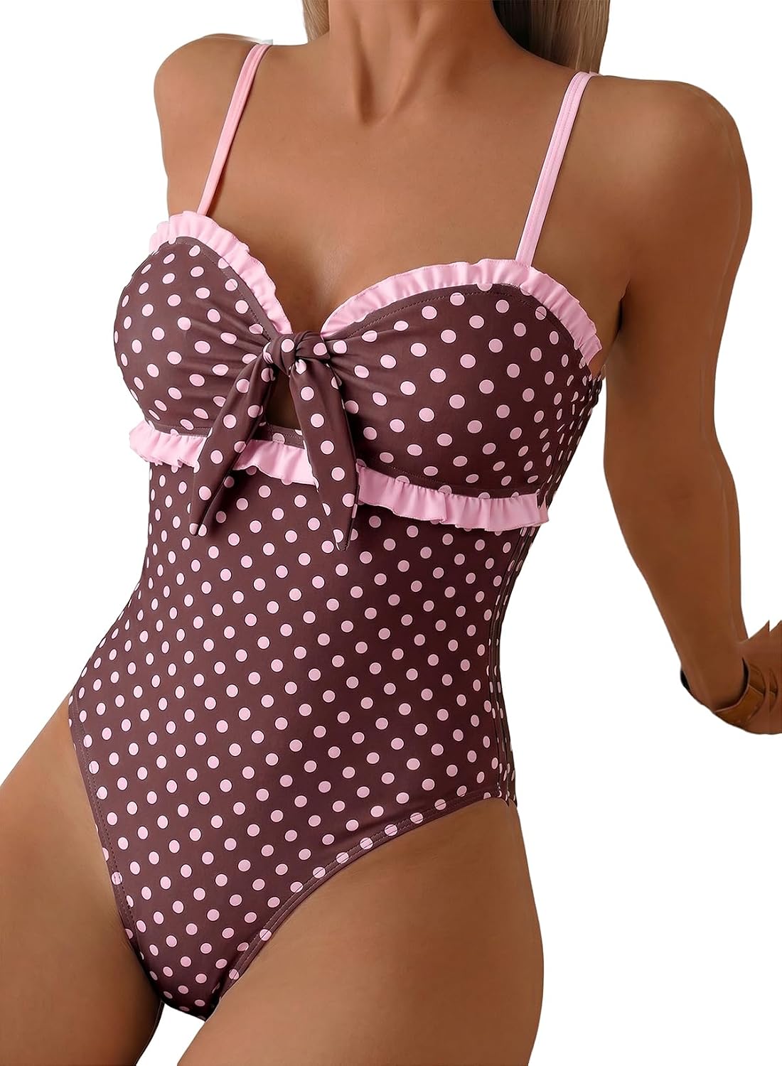 Herseas Knotted Front Ruffle Swimsuit — image 7