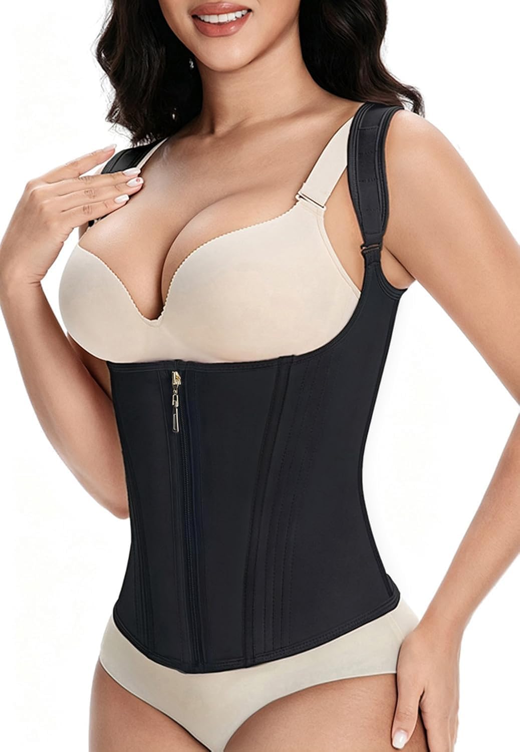 SOEYHALY Waist Trainer Corset Tank Top