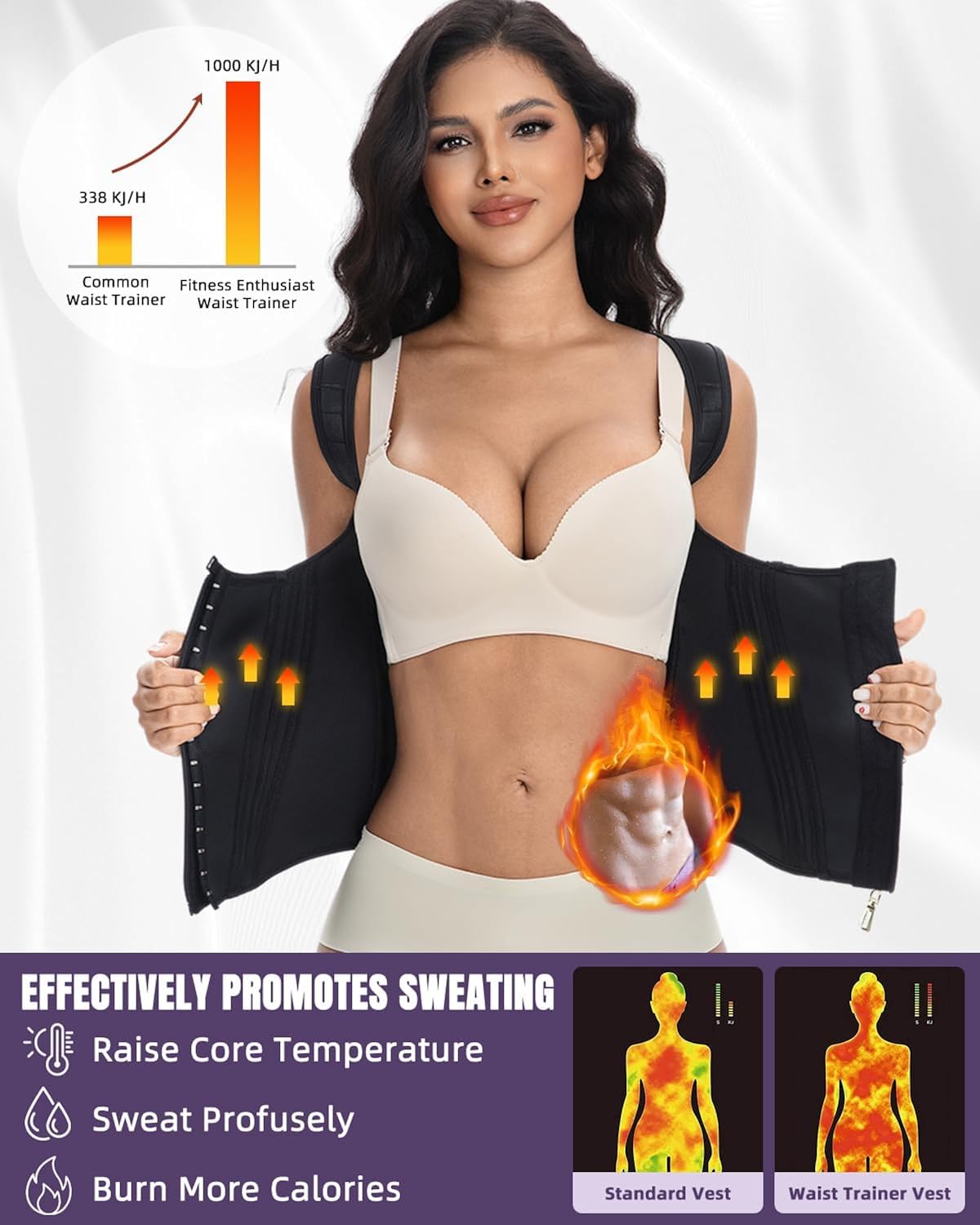 SOEYHALY Waist Trainer Corset Tank Top — image 6