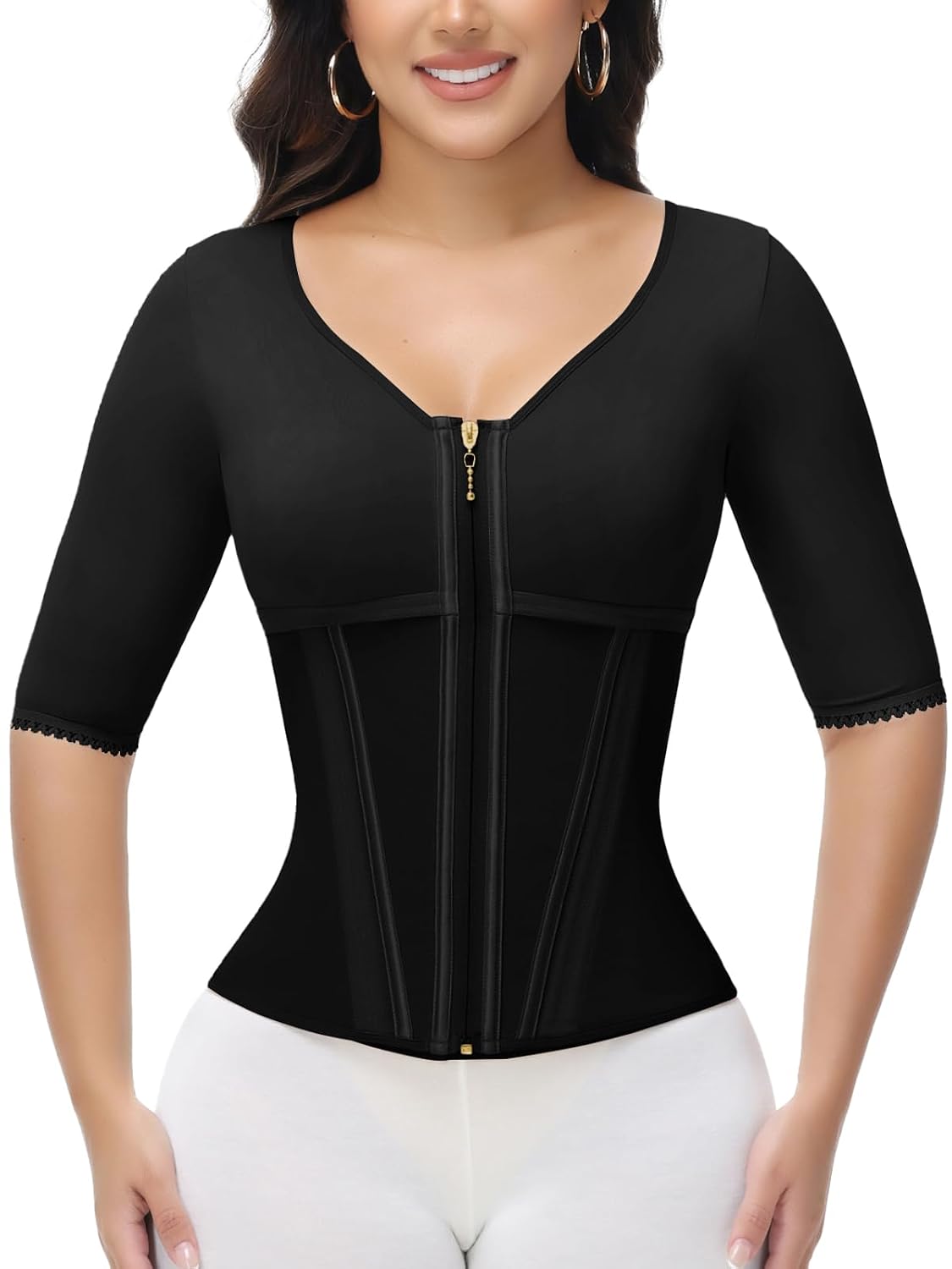 SHAPSHE Waist Trainer Corset with Bra