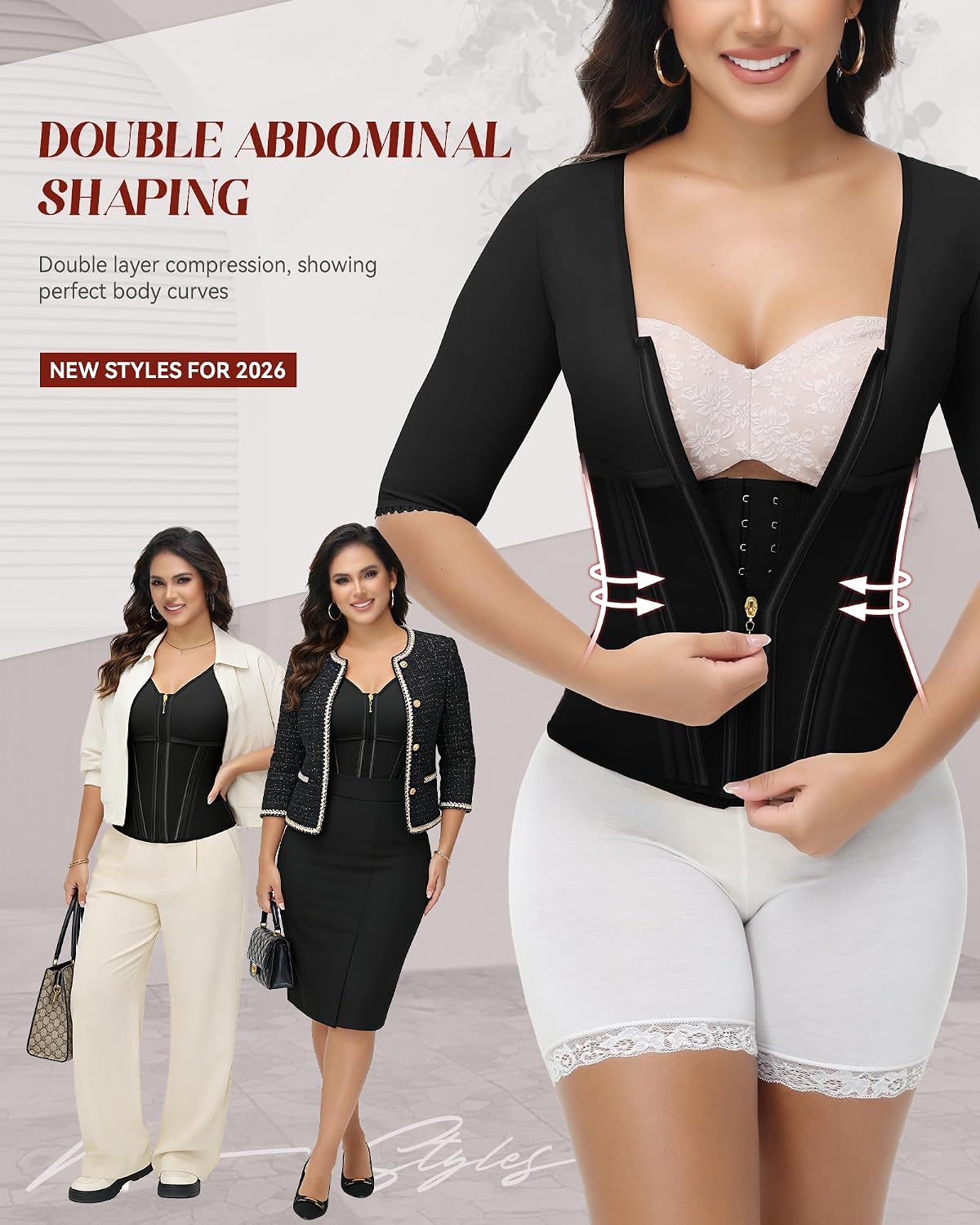 SHAPSHE Waist Trainer Corset with Bra — image 2