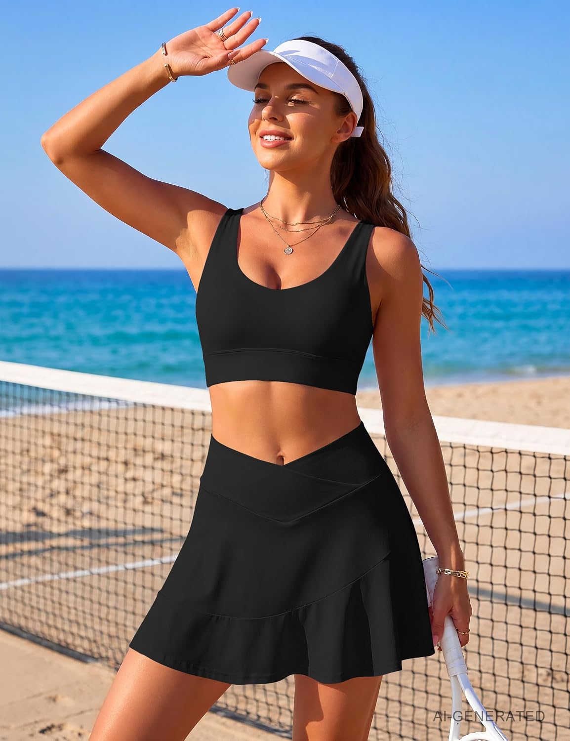 Blooming Jelly High Waisted Swim Skirt — image 6