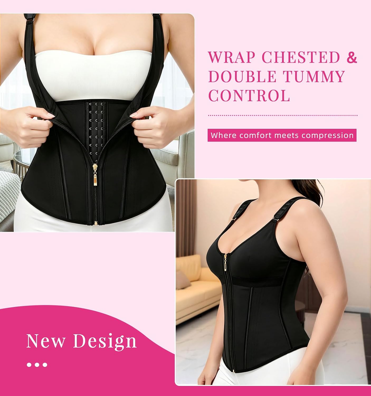Klymara Waist Trainer for Women Body Shaper — image 3