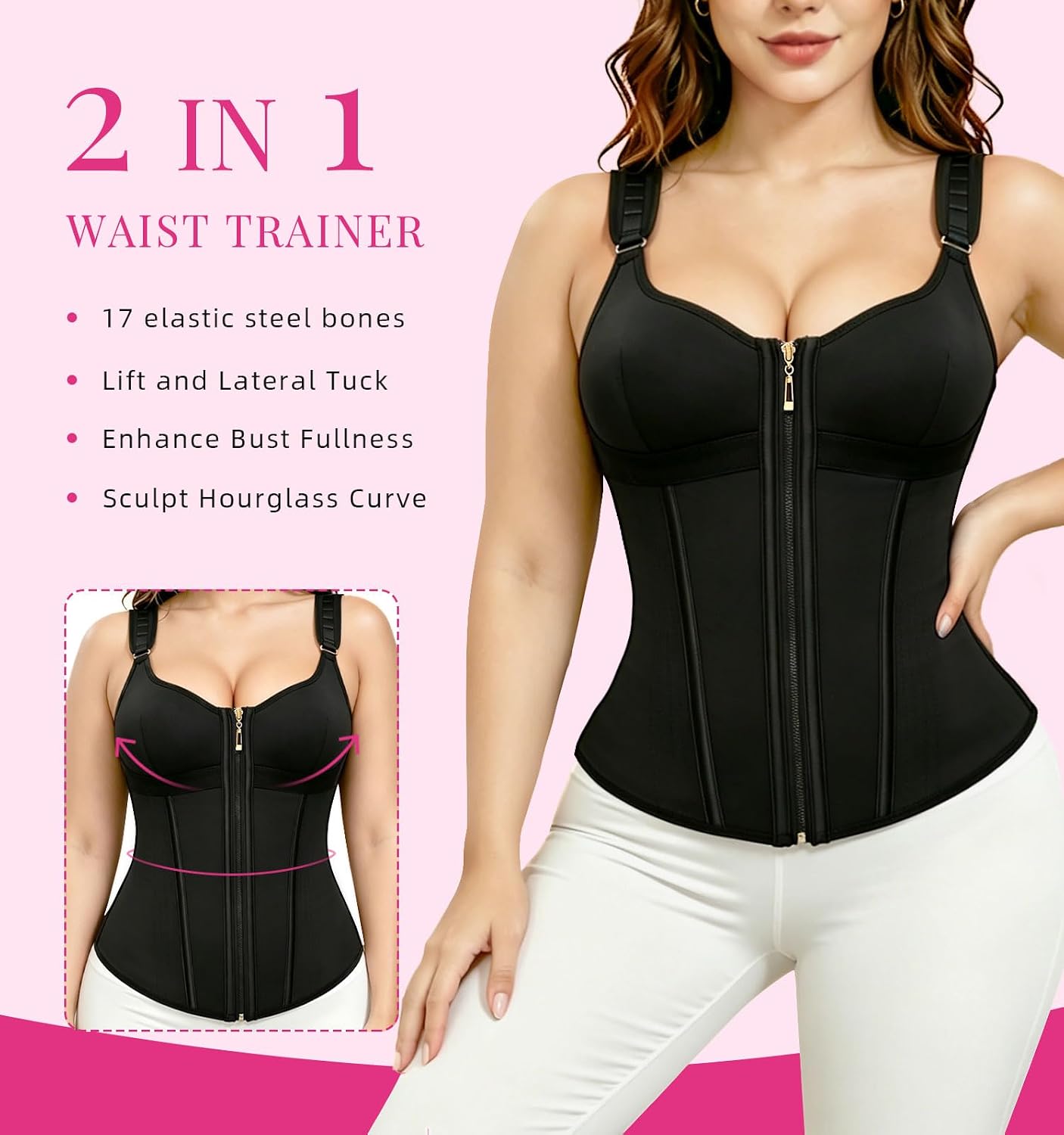 Klymara Waist Trainer for Women Body Shaper — image 4