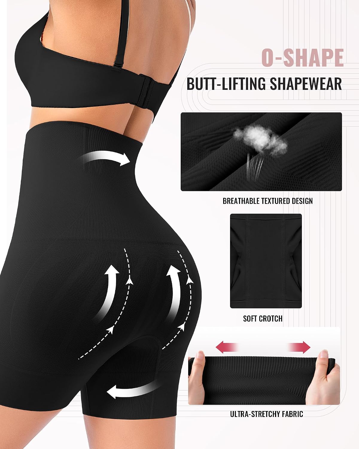 ForeverShaper High-Waisted Tummy Control Shapewear Shorts — image 2