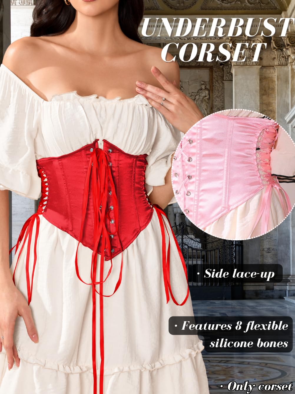 ChiaoLezhee Renaissance Underbust Boned Corset — image 2