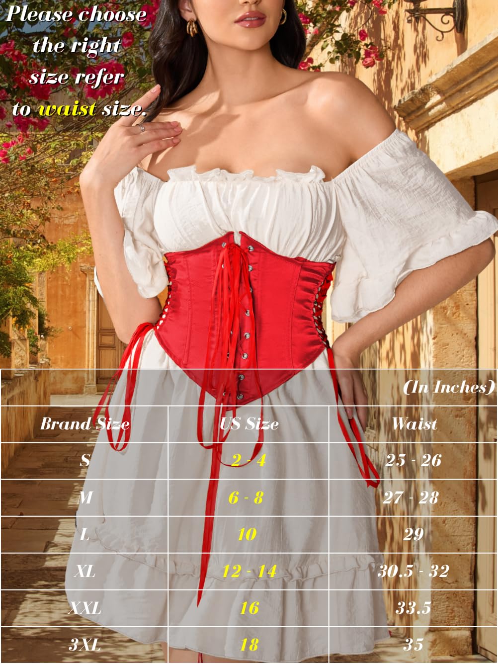 ChiaoLezhee Renaissance Underbust Boned Corset — image 6