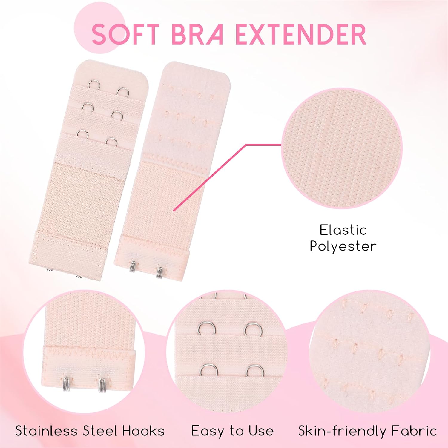 Zelphvt 2 Hook Bra Strap Extender — image 5