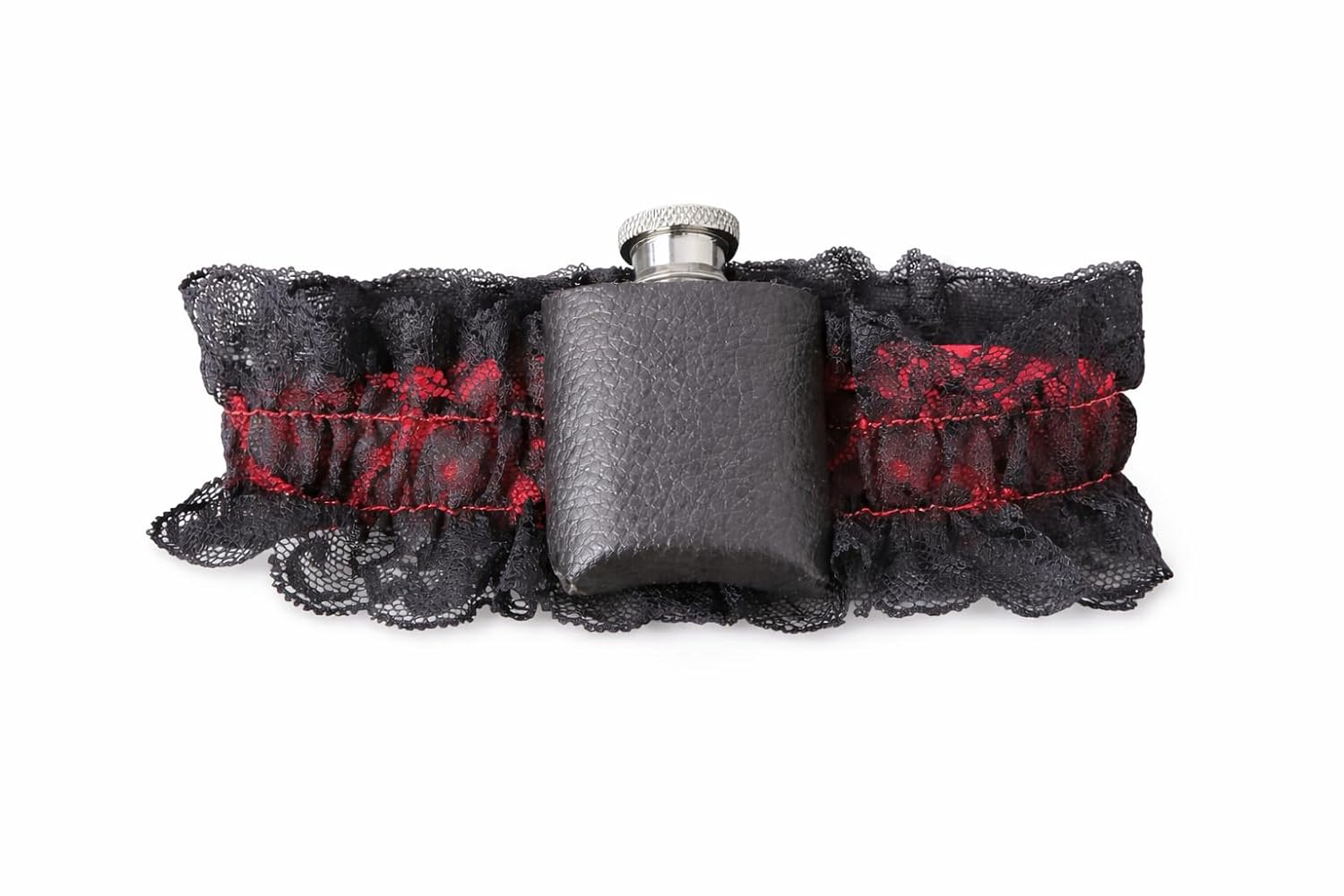 Vintage 1920s Garter Belt with Hidden Flask — image 2
