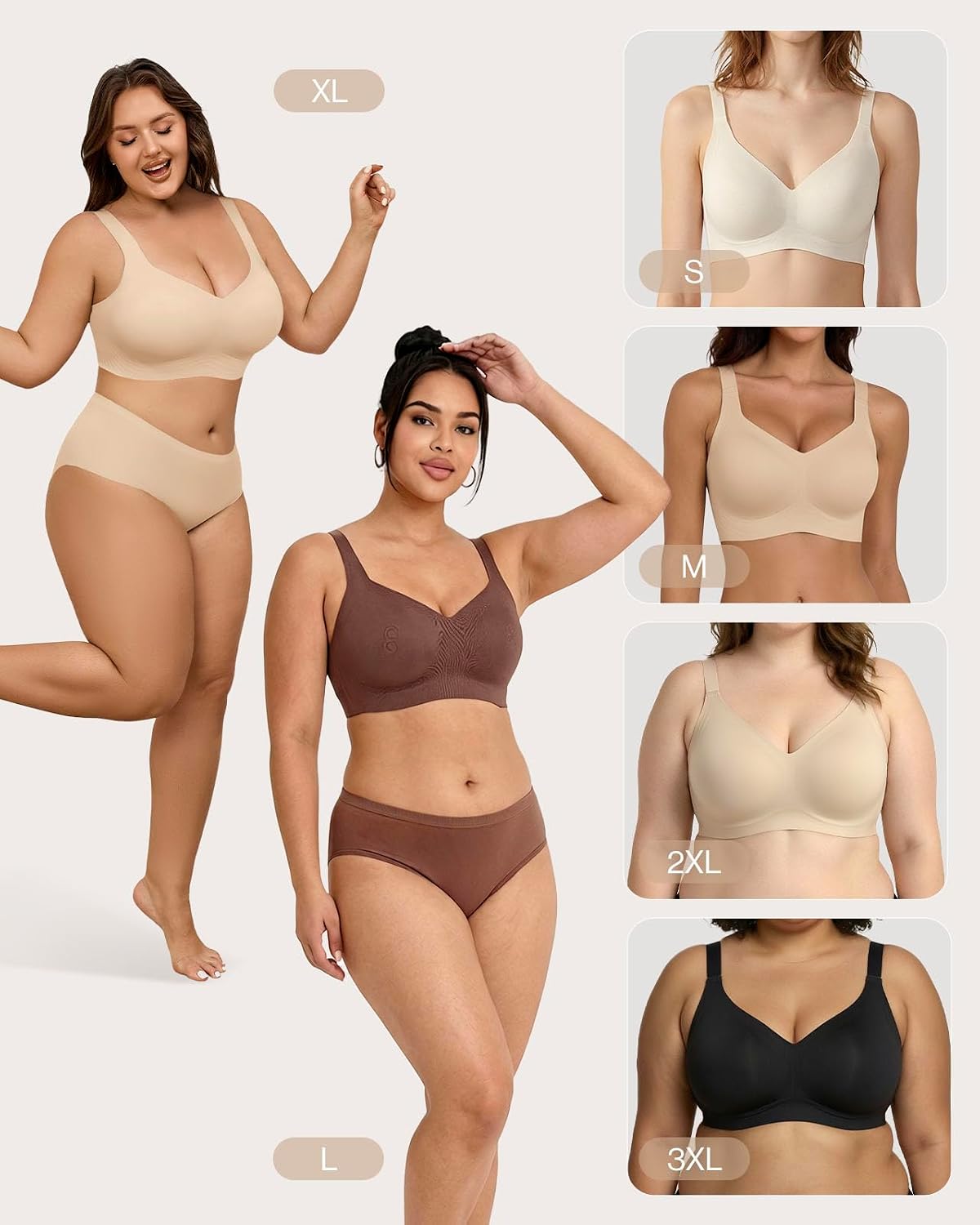 Ubras Wireless Jelly Bra for Women — image 6