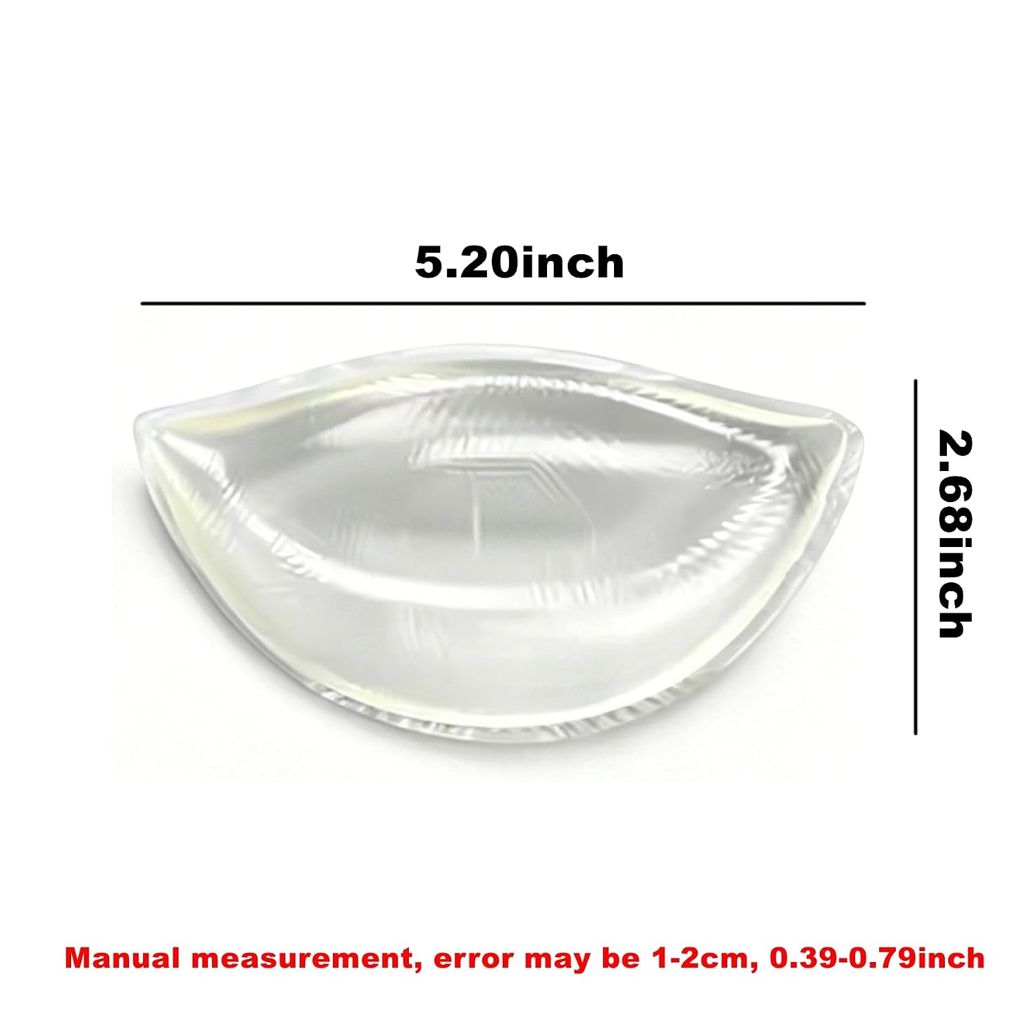 Clear Silicone Push Up Bra Inserts for Women — image 6
