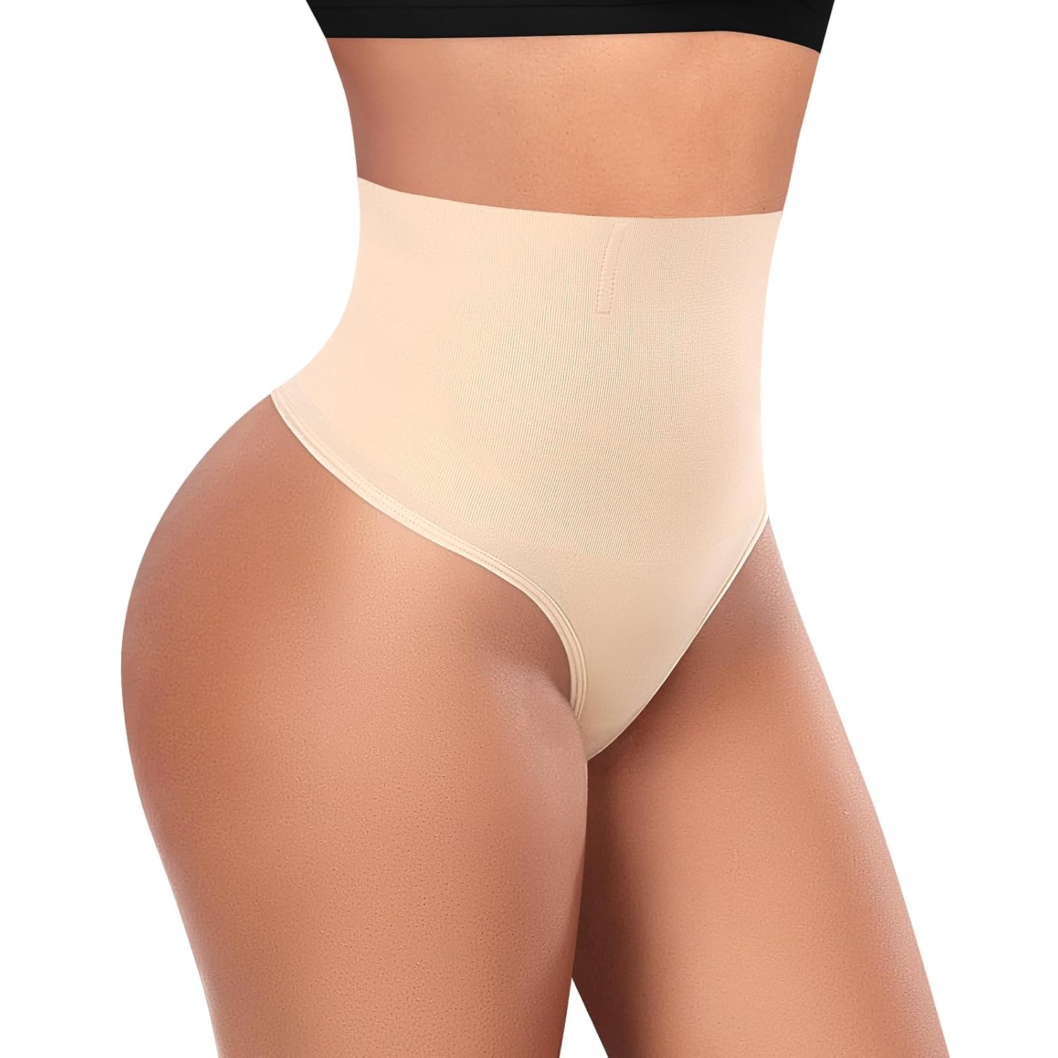 Werena High Waisted Tummy Control Thong Shapewear