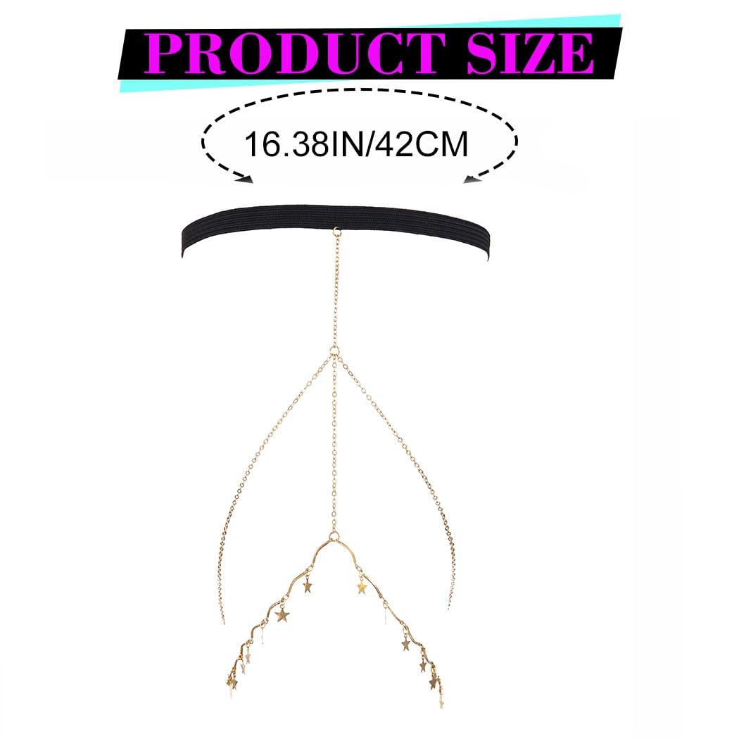 EVAZEN Star Thigh Chain Garter Jewelry — image 4