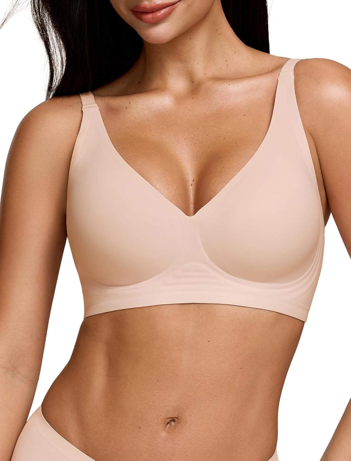 CALWINK Wireless Jelly Seamless Push Up Bra
