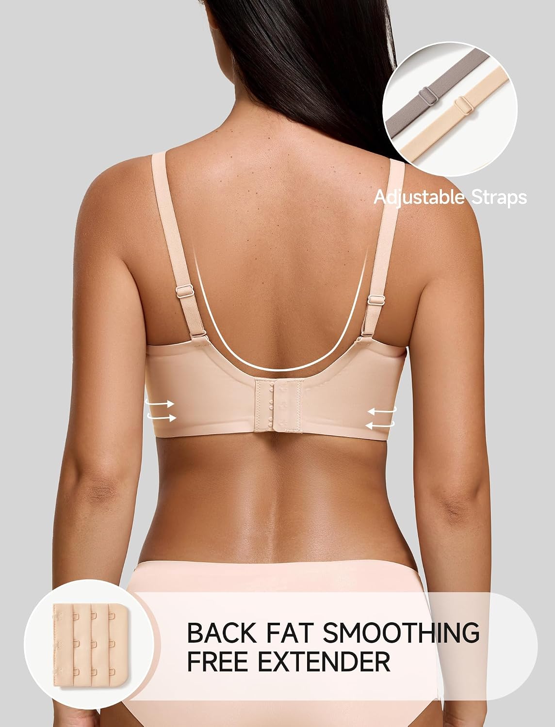 CALWINK Wireless Jelly Seamless Push Up Bra — image 3