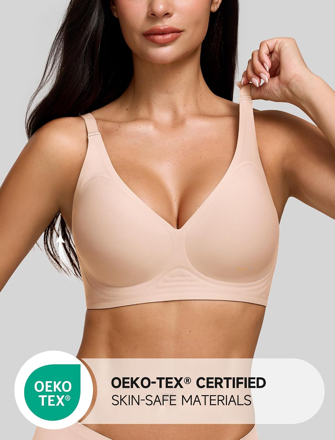 CALWINK Wireless Jelly Seamless Push Up Bra — image 4