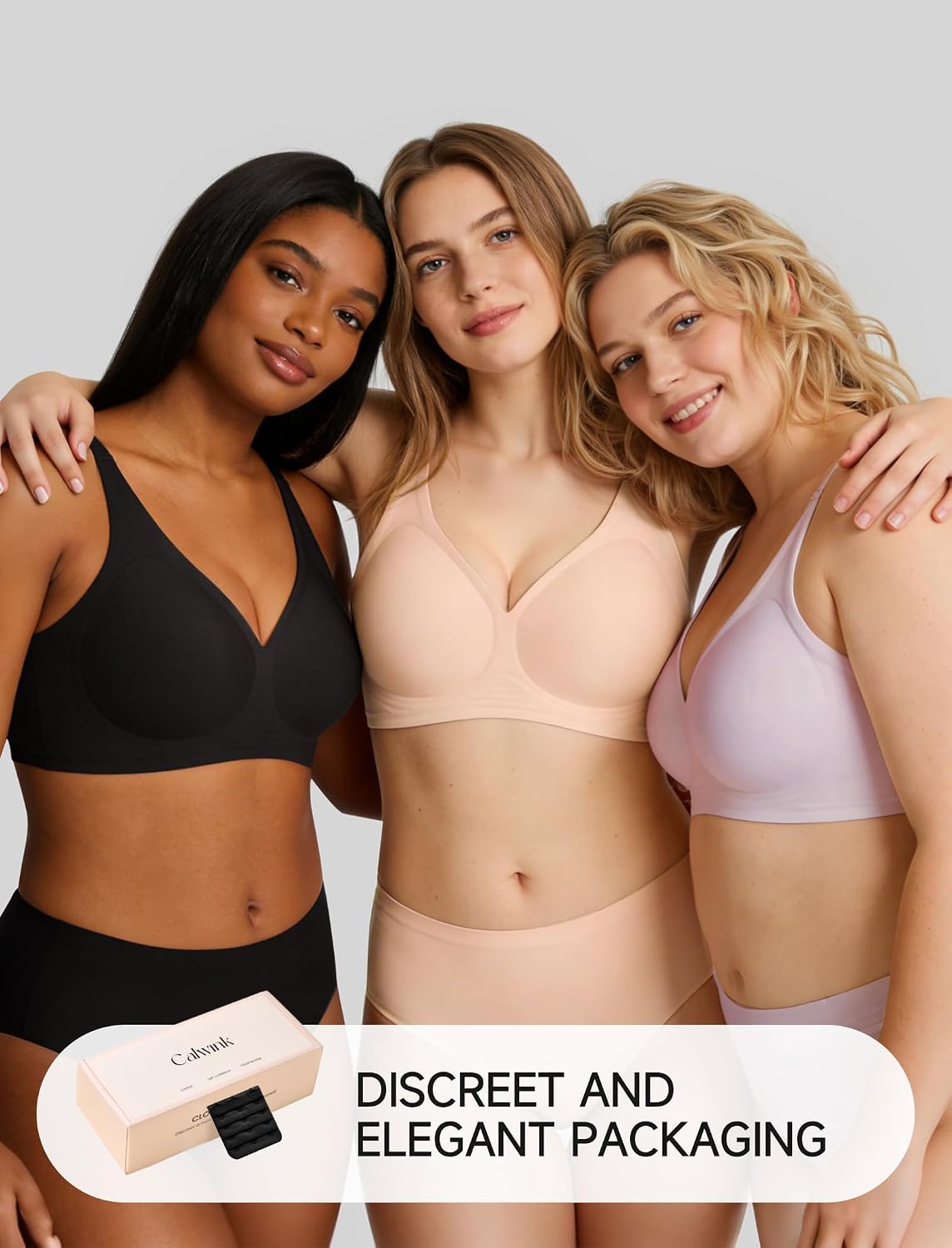 CALWINK Wireless Jelly Seamless Push Up Bra — image 7