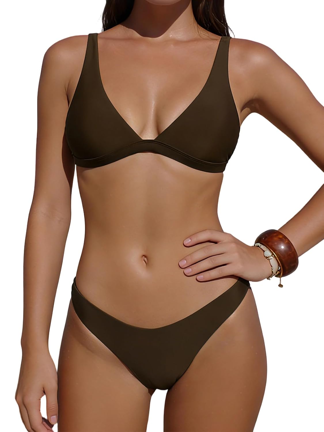 SWIMLANCE Low Waist Triangle Bikini Set — image 8