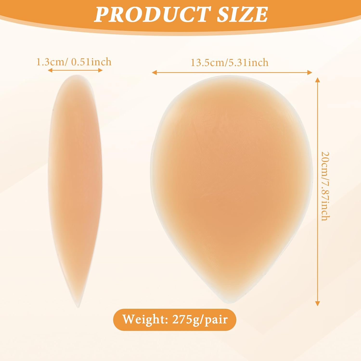 EPBRVV Silicone Hip Dip Pads for Women — image 3
