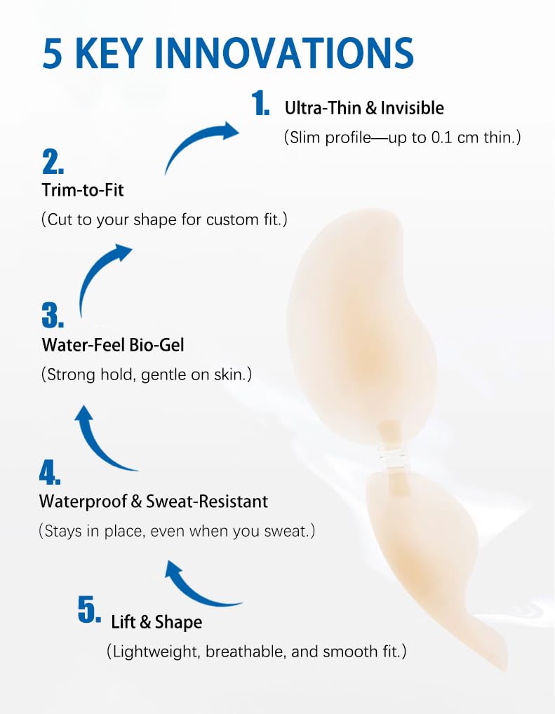 SecTender Reusable Cleavage-Enhancing Adhesive Bra — image 5