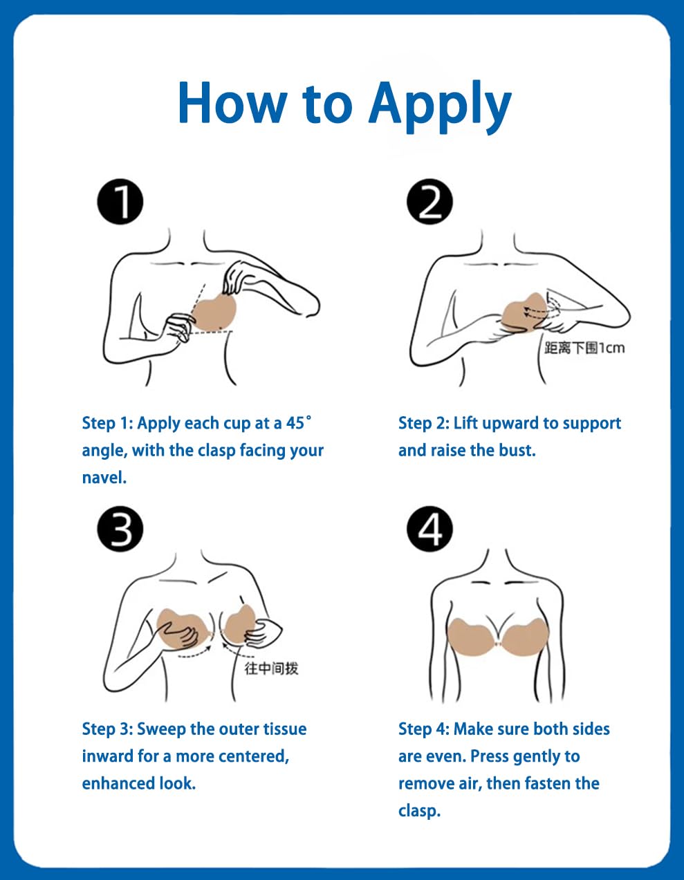 SecTender Reusable Cleavage-Enhancing Adhesive Bra — image 6