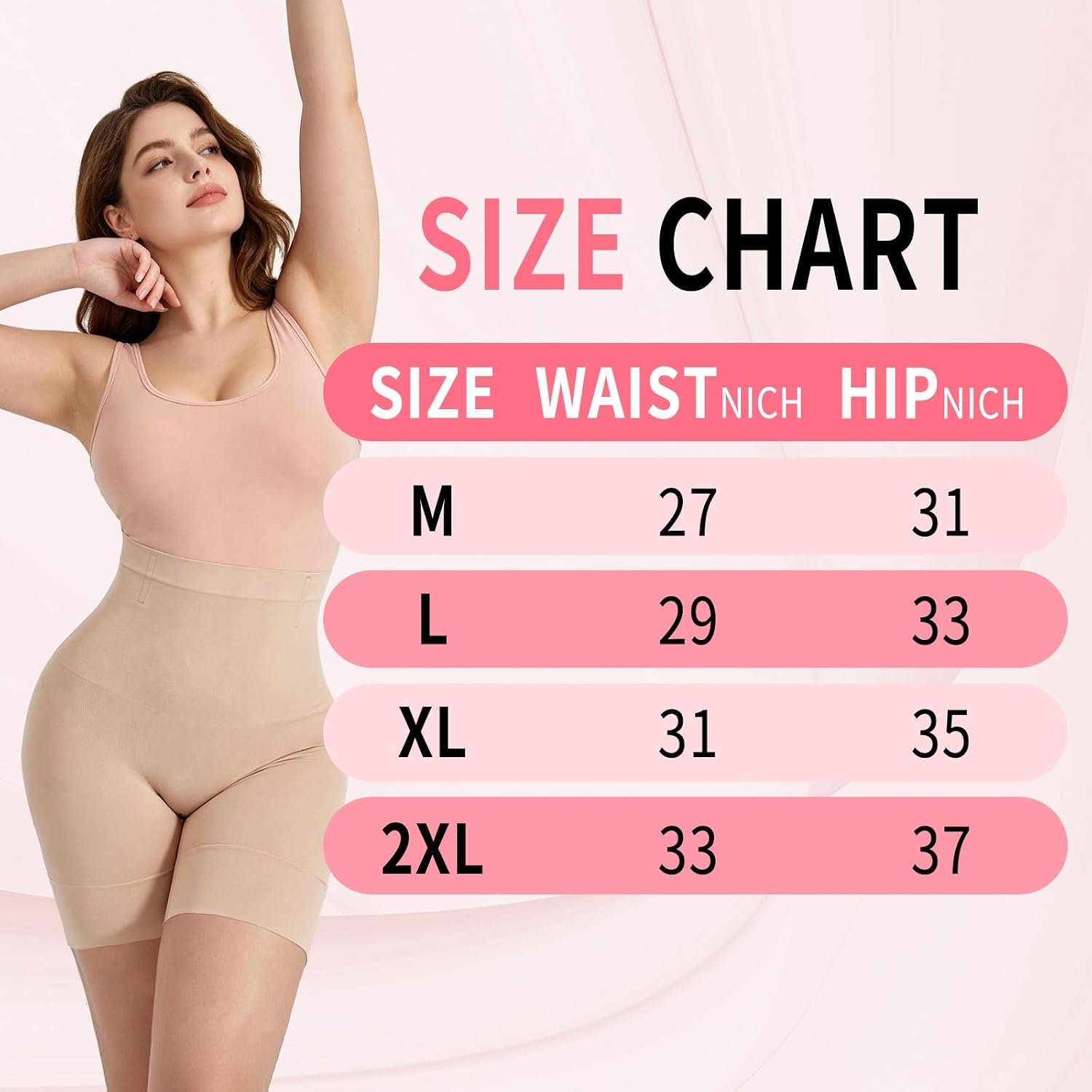 MORECOO High-Waisted Tummy Control Shapewear — image 2