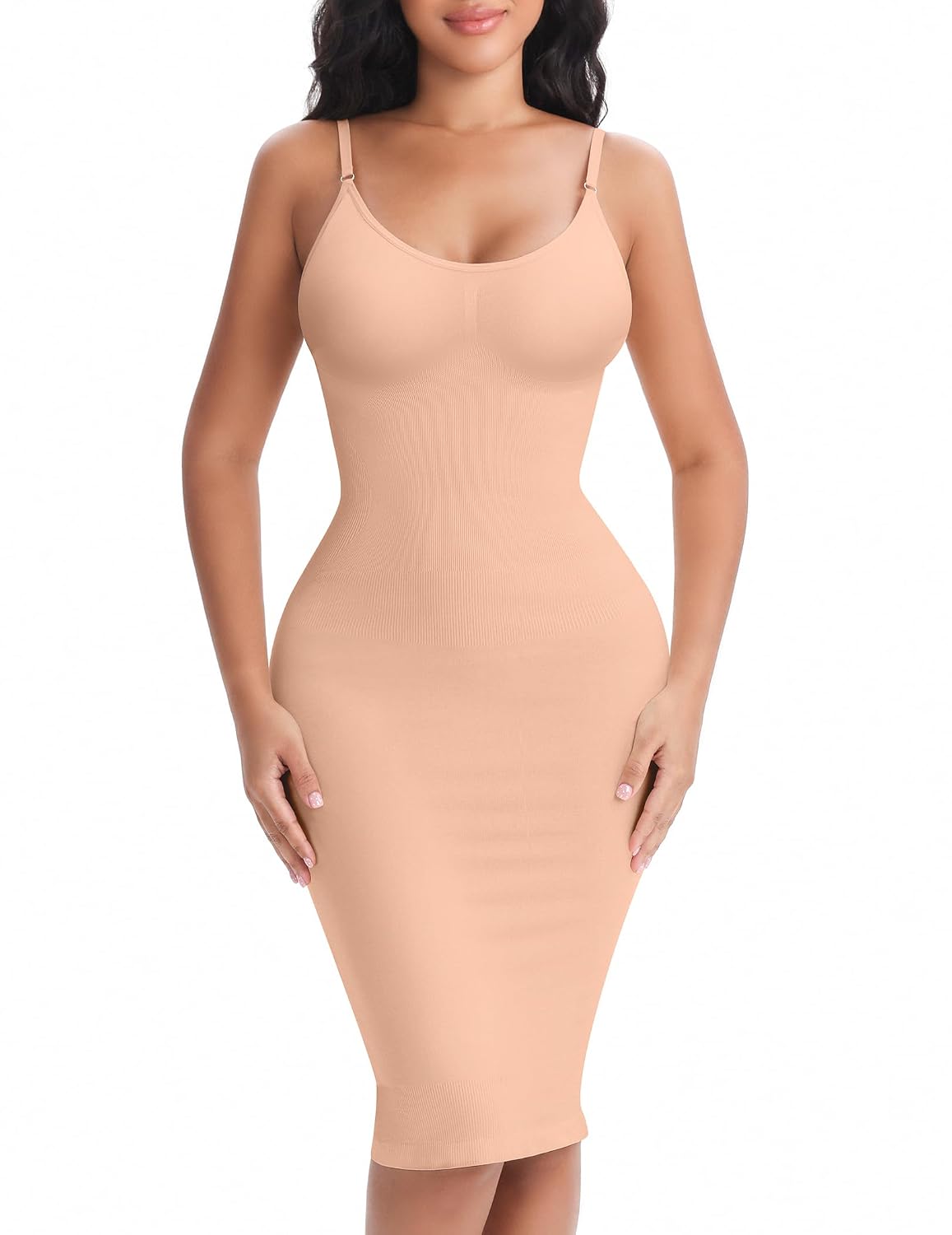 Woahhee Seamless Tummy Control Body Shaper Slip