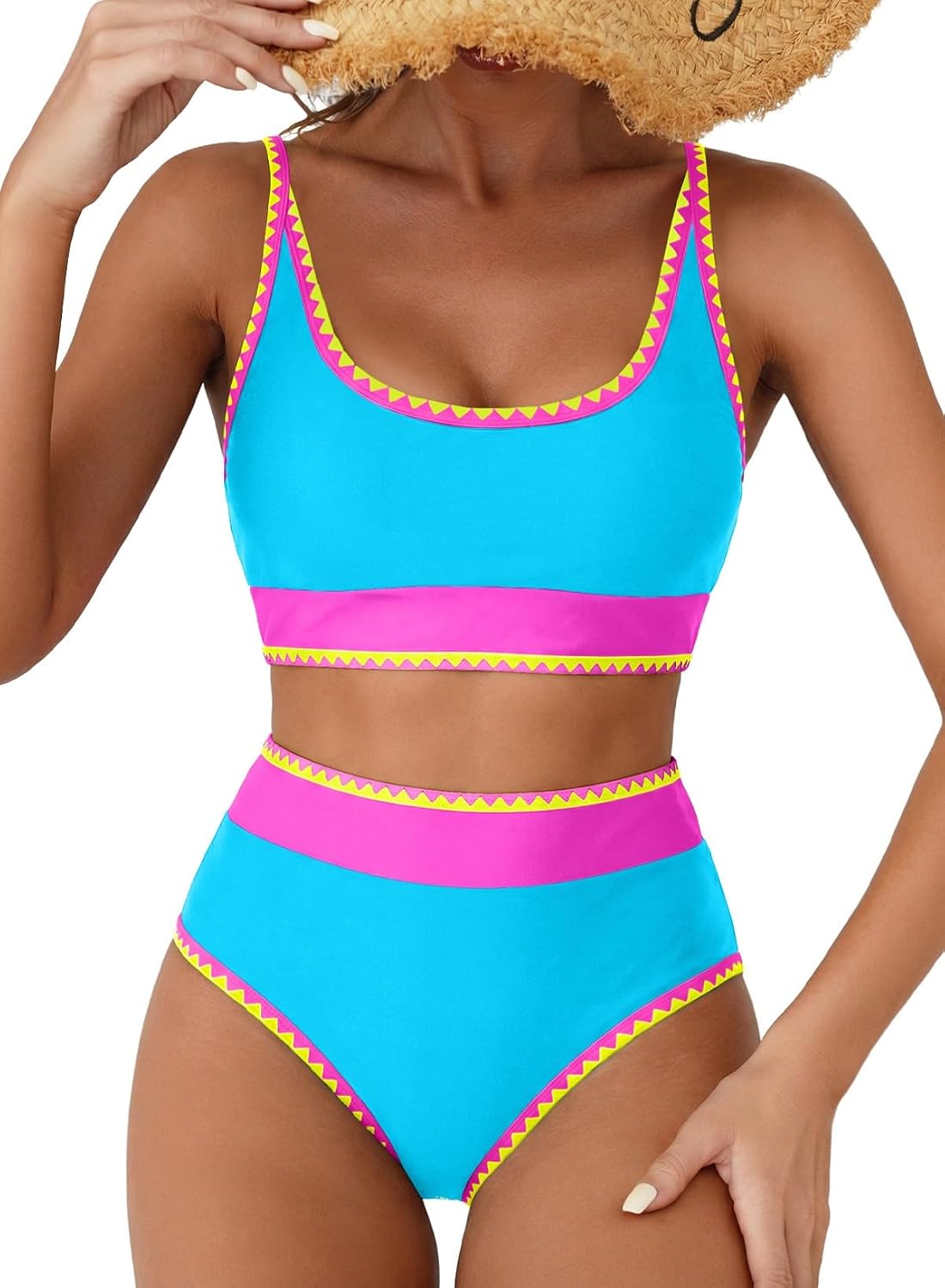 Herseas High Waisted Floral Bikini Set — image 12