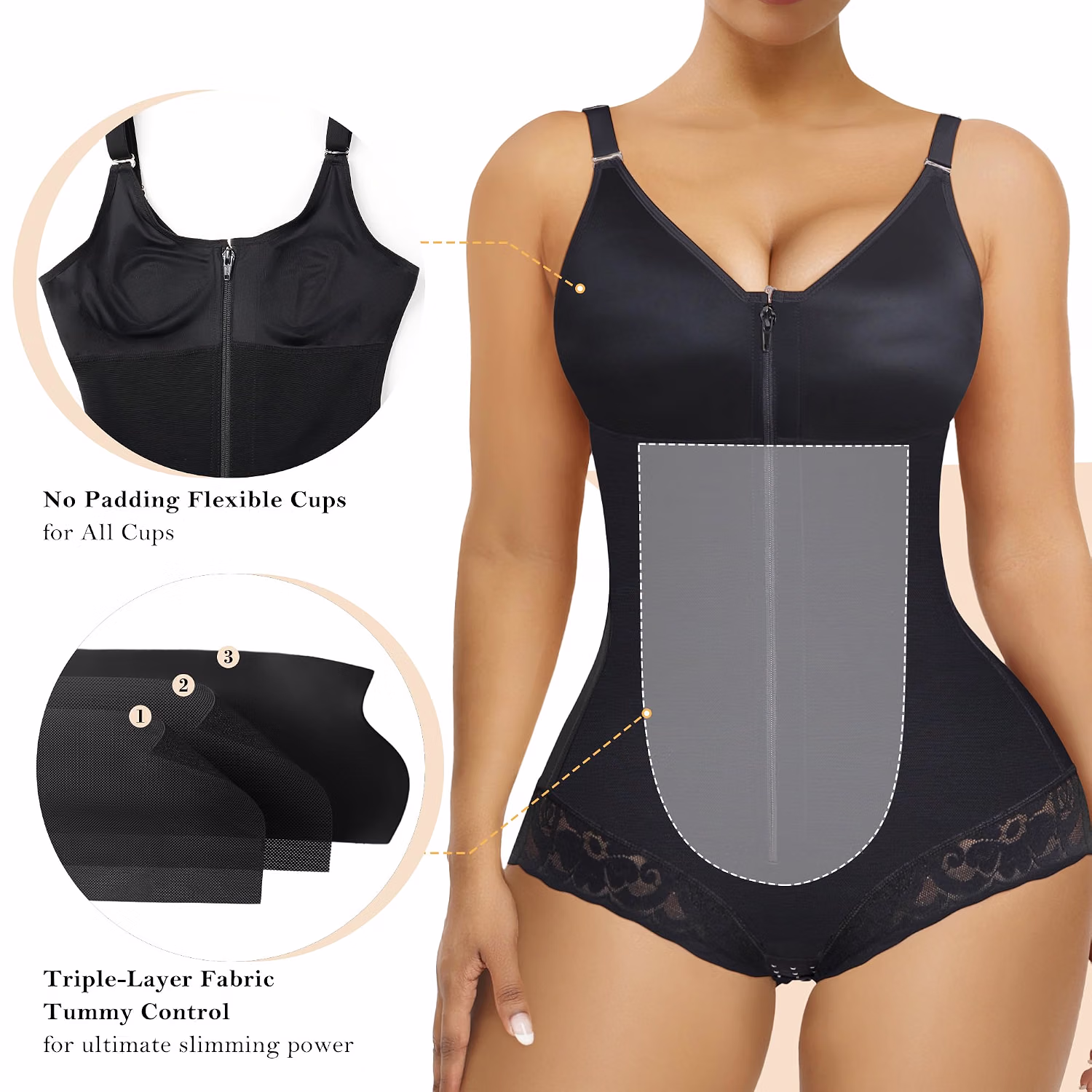 YIANNA Postpartum Tummy Control Shapewear — image 4