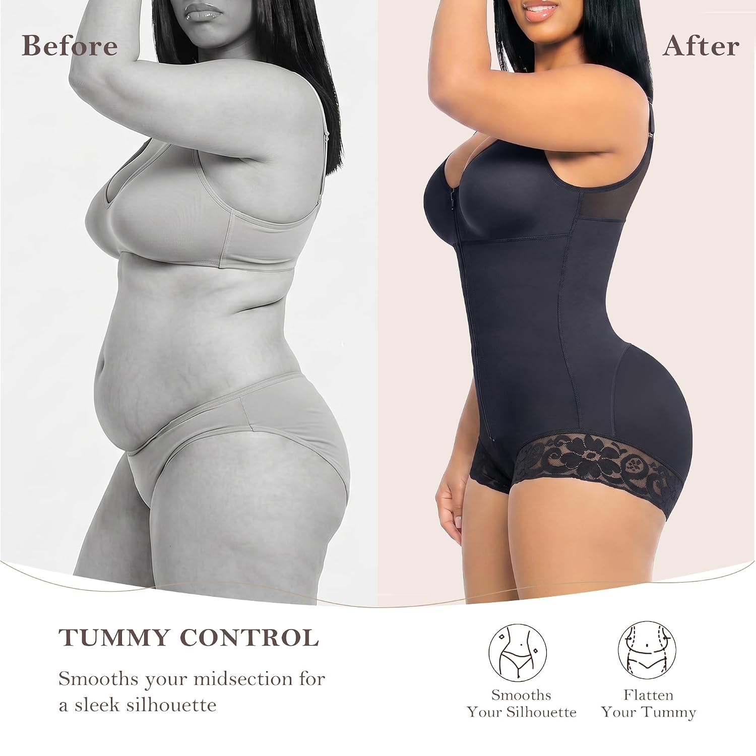 YIANNA Postpartum Shapewear Tummy Control Girdle — image 6