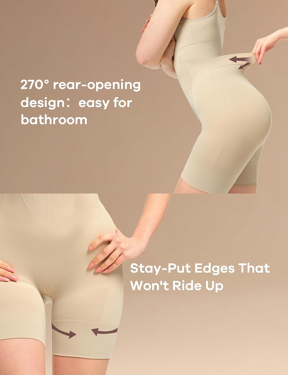 DAZZWEAR Seamless Tummy Control Bodysuit — image 5