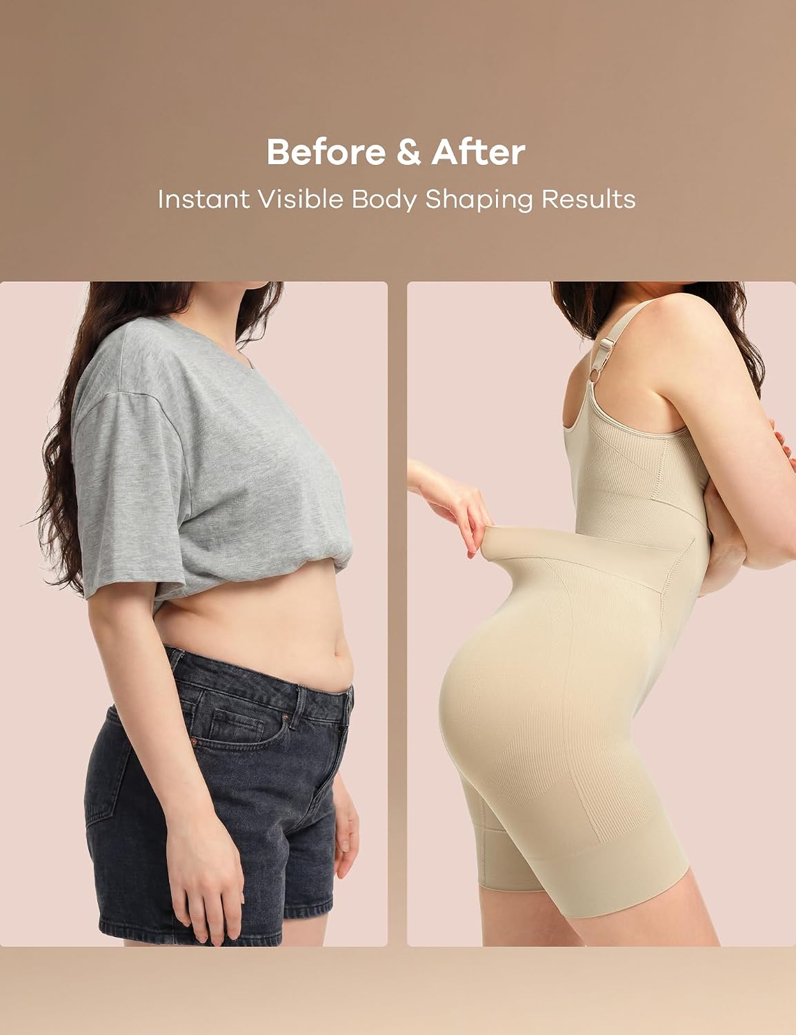 DAZZWEAR Seamless Tummy Control Bodysuit — image 6