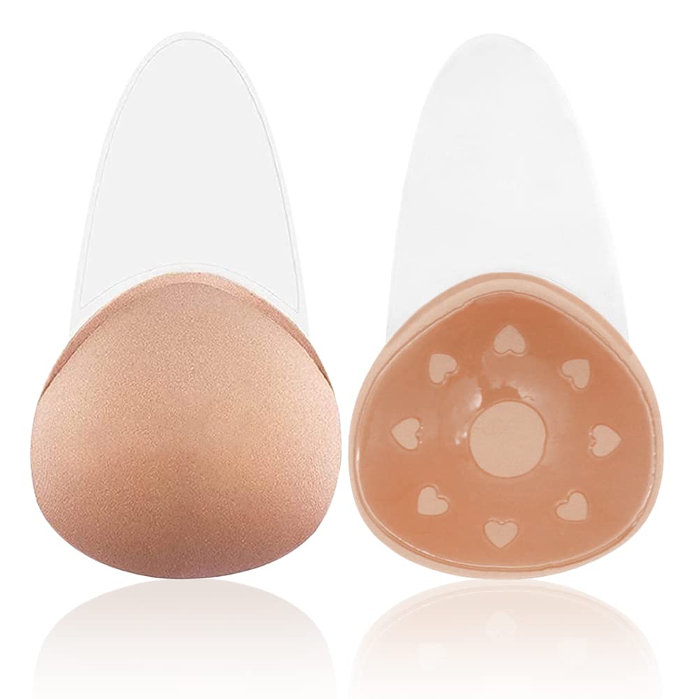 NTSWZYS Invisible Push Up Silicone Bra — image 3