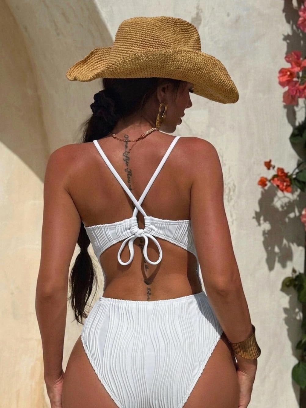 OZHOB High Cut Cheeky One Piece Swimsuit — image 3