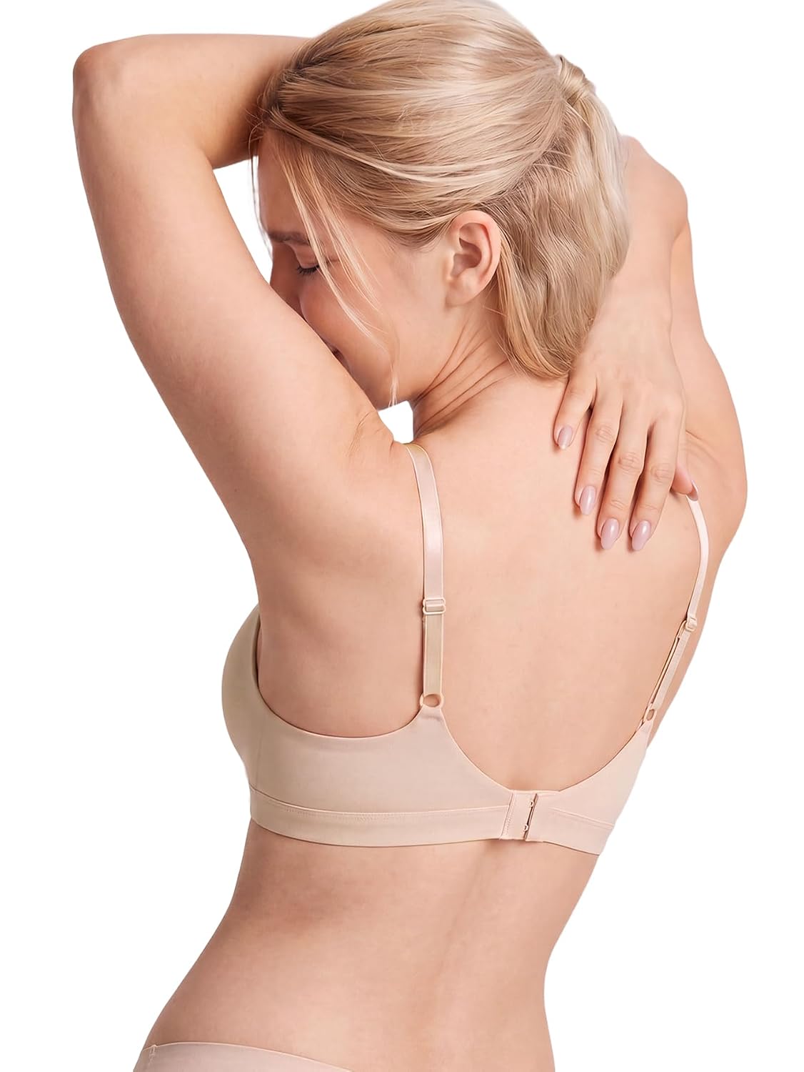 TRYWISH Seamless Wireless Nursing Bra with Adjustable Straps — image 2