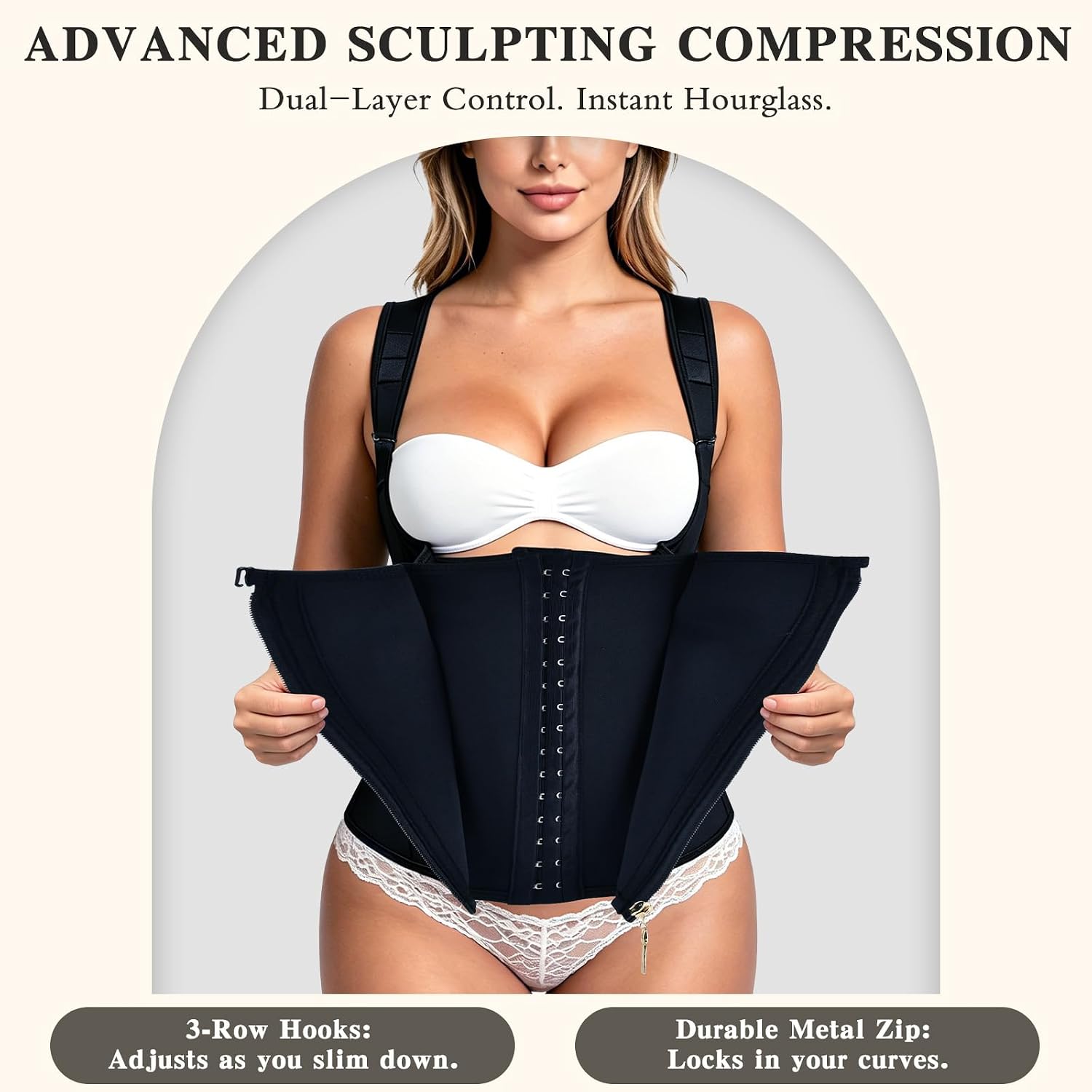 Lisacool Waist Trainer for Women Tummy Control — image 2