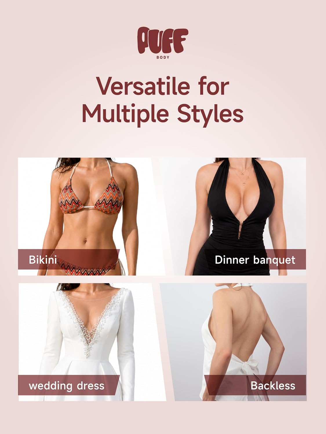 Double Sided Adhesive Bra Inserts by PUFF BODY — image 6