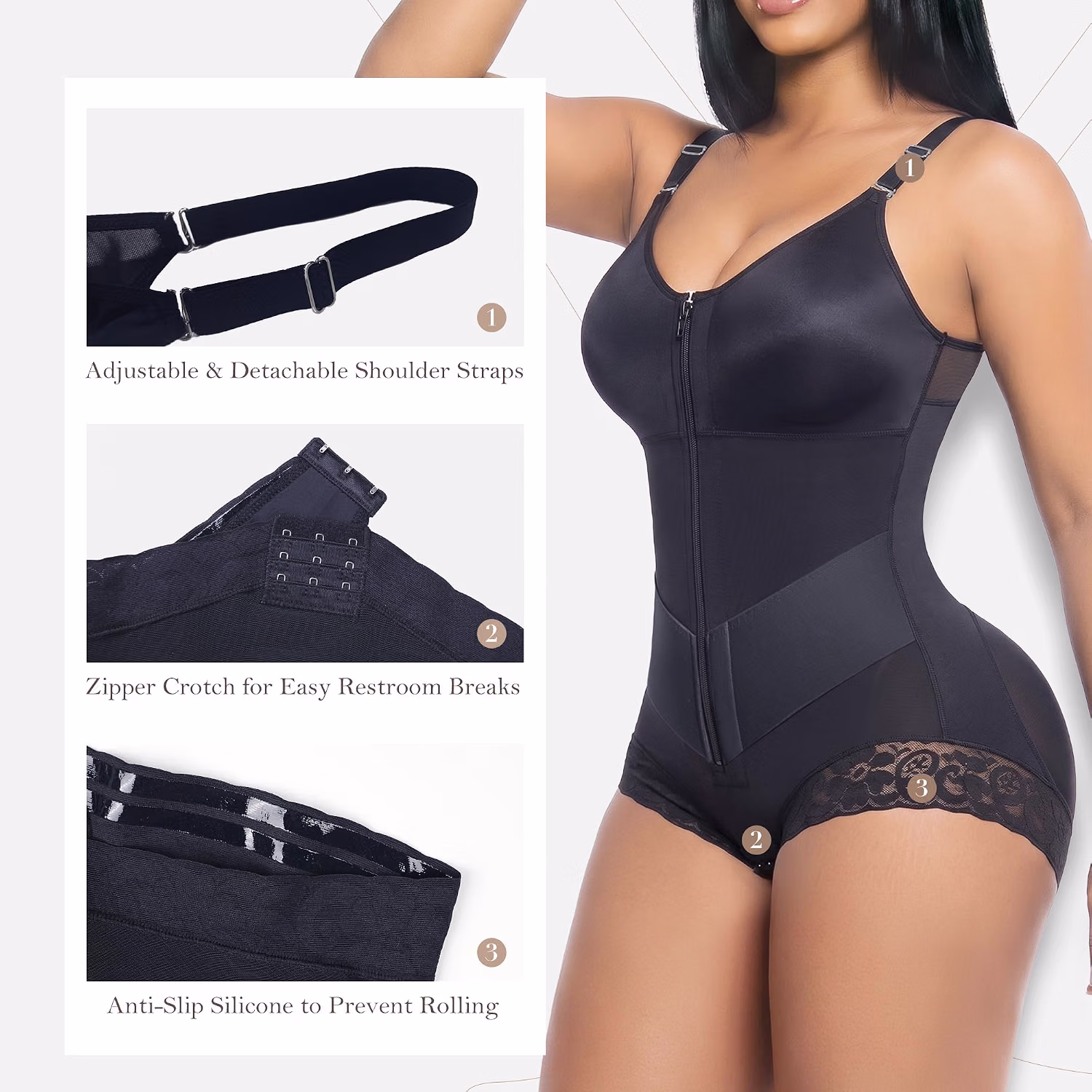 YIANNA Colombian Postpartum Tummy Control Shapewear — image 5