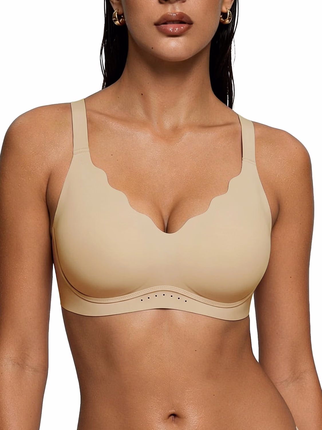 As Fairy Scalloped Wireless T-Shirt Bra — image 11