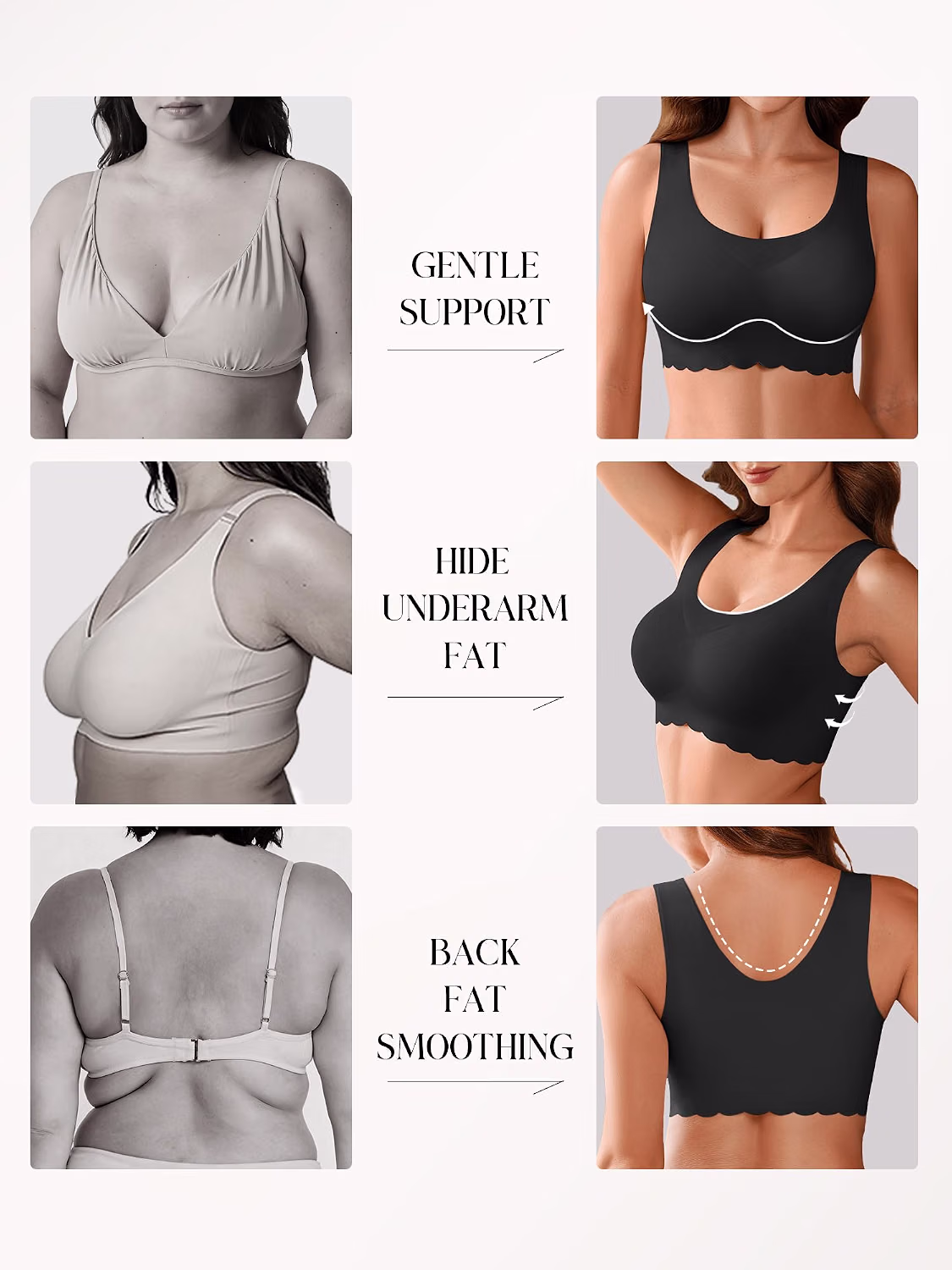 Cuteio Seamless Pullover No Underwire Bra — image 5