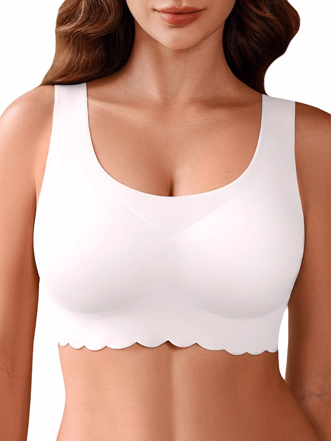 Cuteio Seamless Pullover No Underwire Bra — image 9