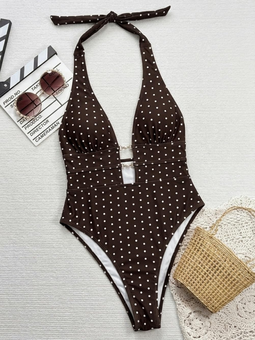 QGIUG High Cut Cheeky Monokini Swimsuit — image 7