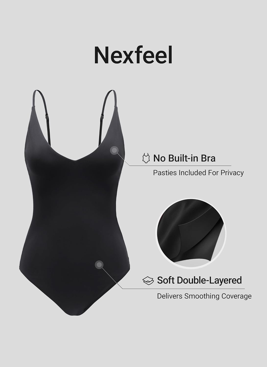 CRZ YOGA V Neck One Piece Swimsuit — image 3