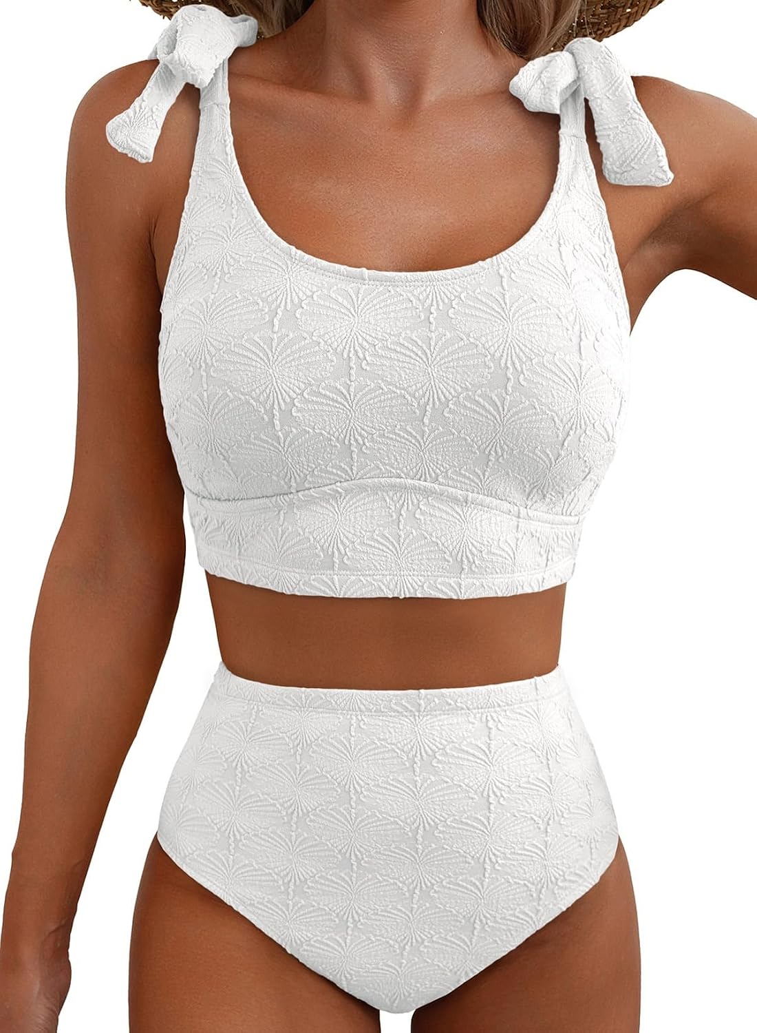 Herseas Women High Waisted Seashell Bikini Set — image 10