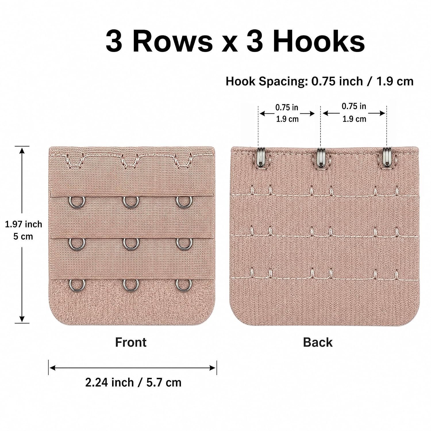 LECMOKH Bra Extender Strap Set for Women — image 4