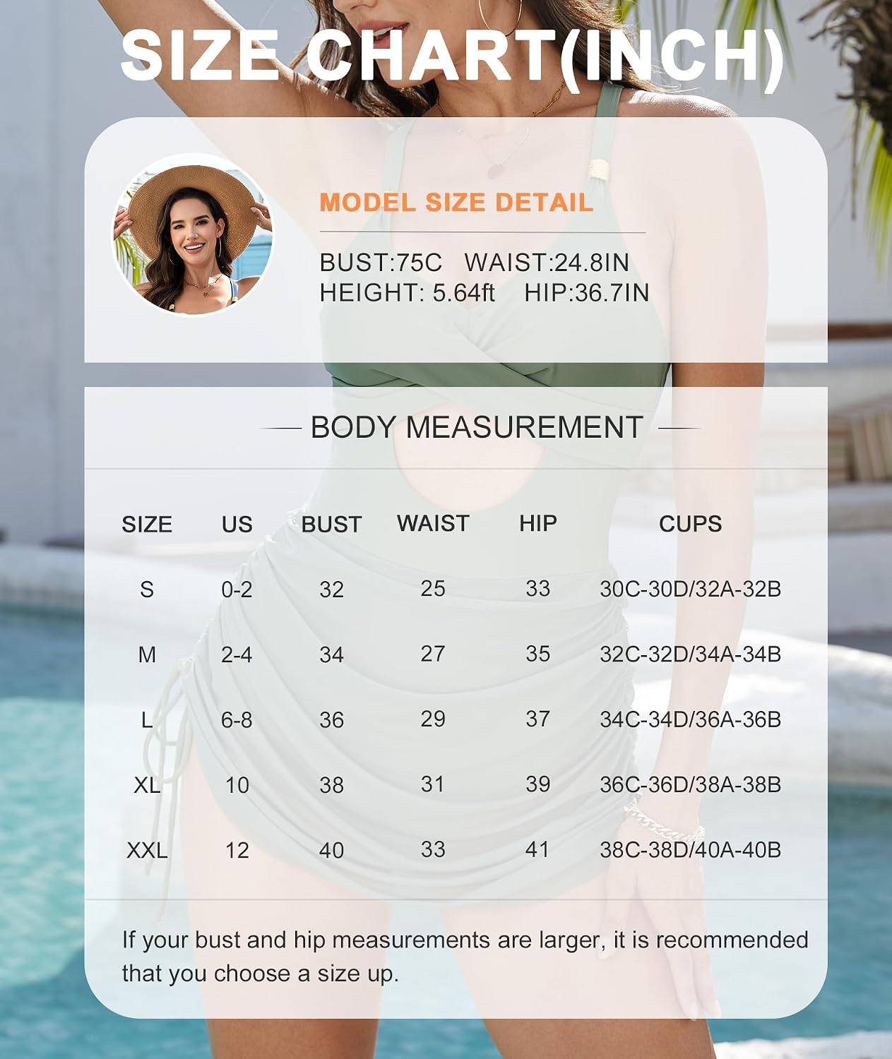 MFAVIP One Piece Tummy Control Swimsuit — image 5