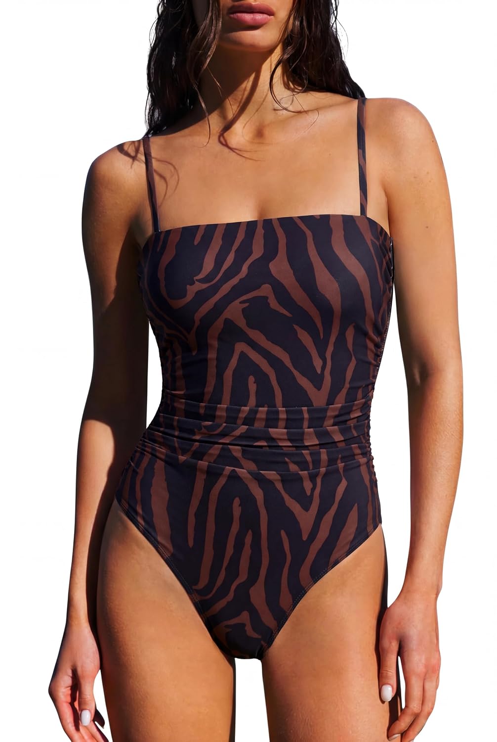 SUUKSESS Square Neck Tummy Control Swimsuit — image 12
