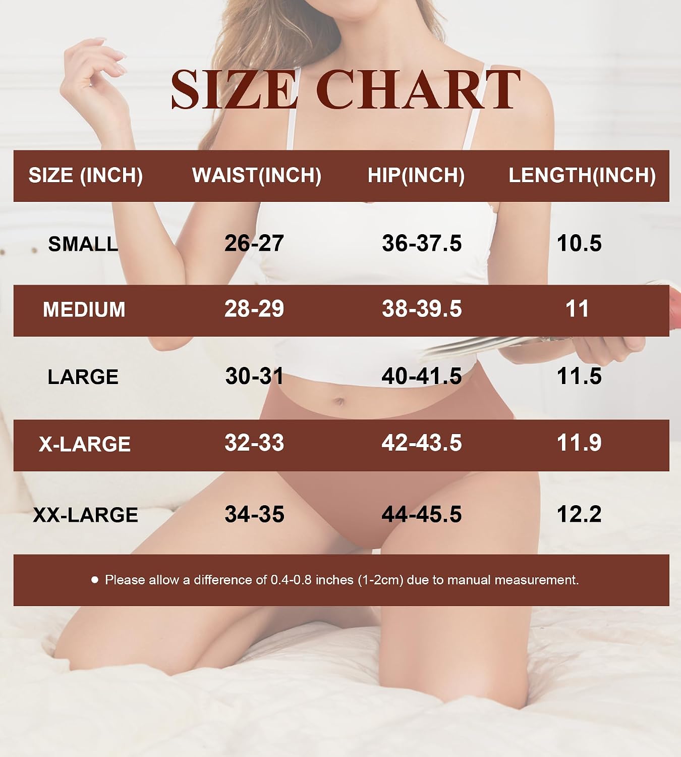 JINFLAIR No Show High Waisted Seamless Thongs — image 5