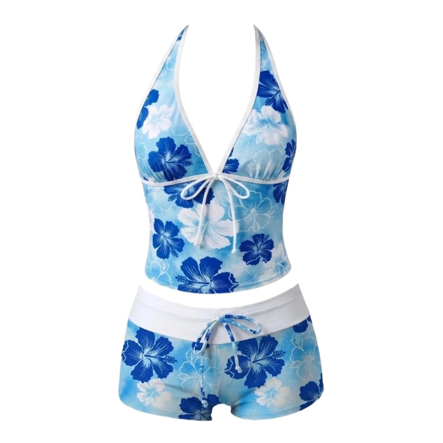 YELLOOP Polka Dot Halter Bikini Set — image 7