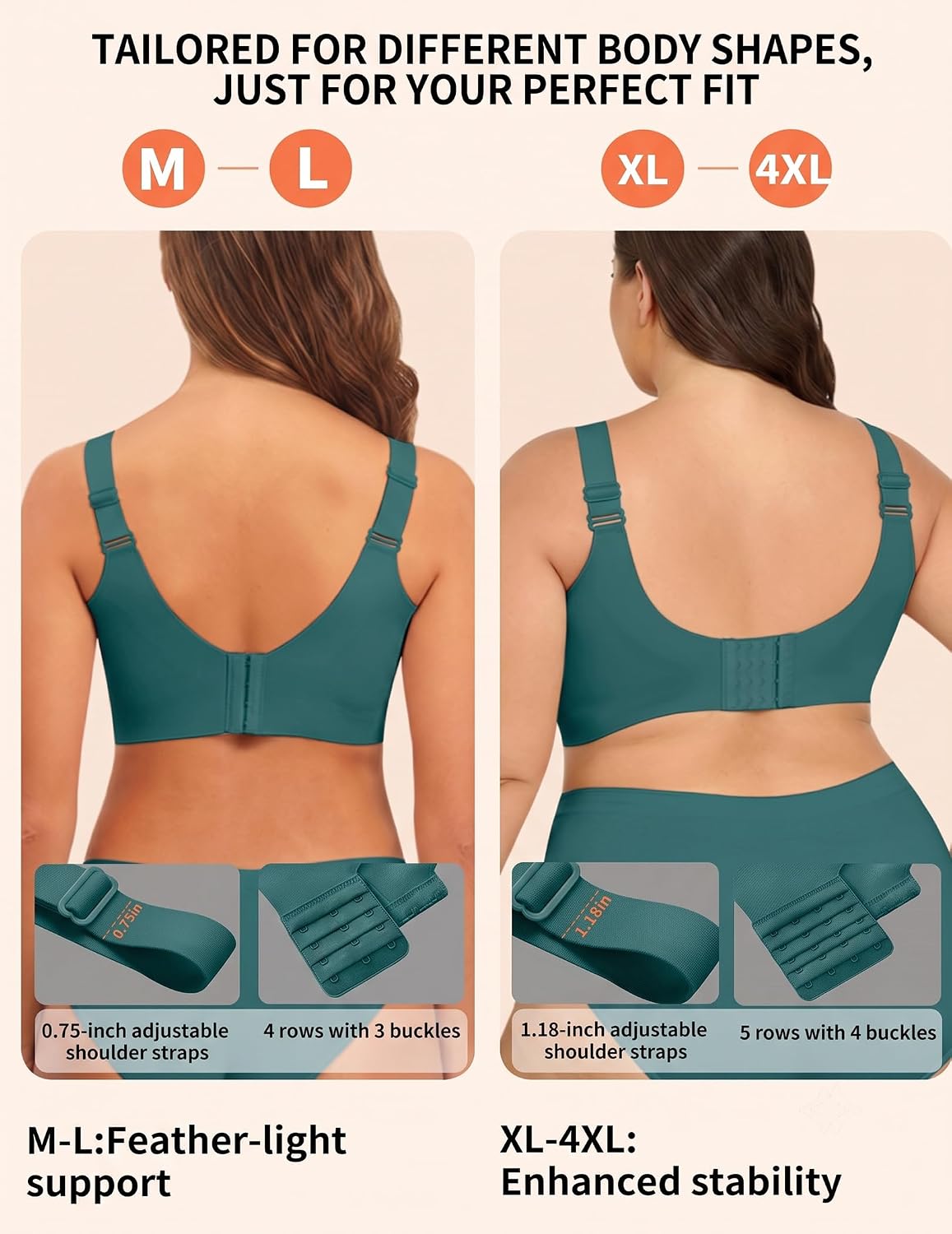 Women's PoseFree Wireless Full Coverage Jelly Bra — image 4